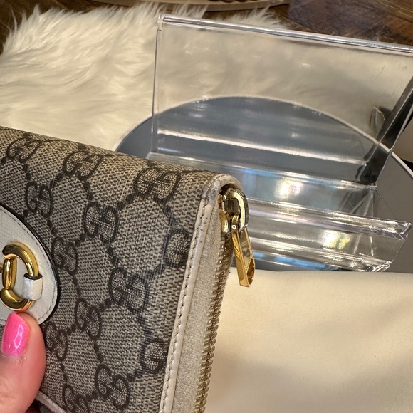 🤎🤍Gucci GG Supreme Horse Bit Wallet🤍🤎 - Picture 7 of 13